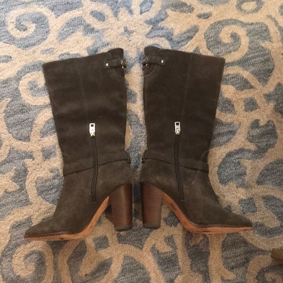 Coach Suede Boots - Picture 2 of 5